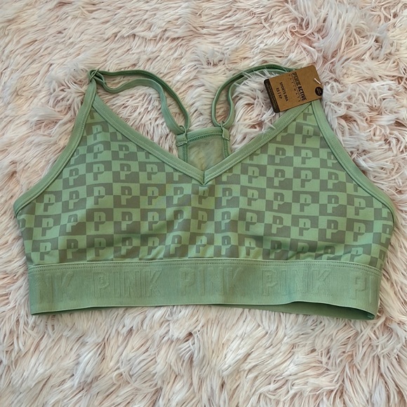 PINK Victoria's Secret Other - PINK ACTIVE Sports Bra Green size xSmall